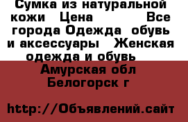 Сумка из натуральной кожи › Цена ­ 2 900 - Все города Одежда, обувь и аксессуары » Женская одежда и обувь   . Амурская обл.,Белогорск г.